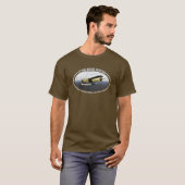 T-shirt Vol Moose Aviation de Havilland DH3-C Otter (Devant entier)