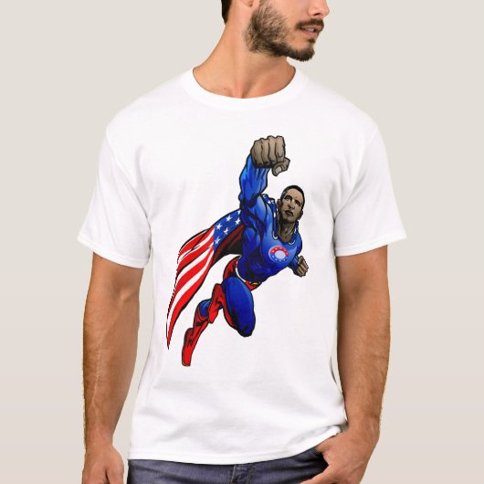T-SHIRT VOL OBAMA (Devant)