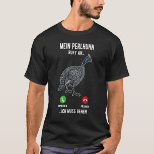 T-shirt Volaille Éleveuse De Poulet De Guinée-Bissau 26