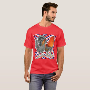 T-shirt Volailles de jeu Stars and Stripes
