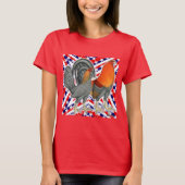 T-shirt Volailles de jeu Stars and Stripes (Devant)