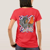 T-shirt Volailles de jeu Stars and Stripes (Dos)