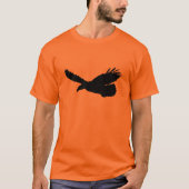 T-shirt volant d'aigle à tête blanche (Devant)