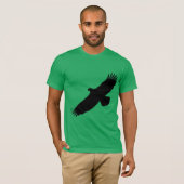 T-shirt volant d'aigle - Choisissez la couleur (Devant entier)