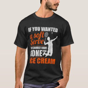 T-shirt Volant de badminton de service doux de badminton