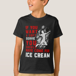T-shirt Volant de Badminton Drôle Rétro Vintage Pour Homme