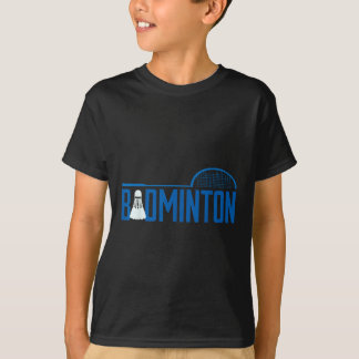 T-shirt Volant de badminton pour hommes joueurs de badmint