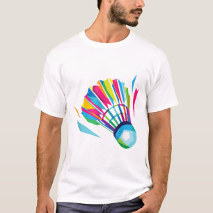 T-shirt Volant de badminton Racquet Sport Badminton Pop Ar