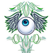 T-shirt volant de l'aérographe