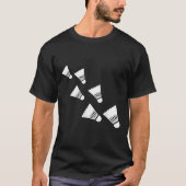 T-shirt Volants de badminton (Devant)