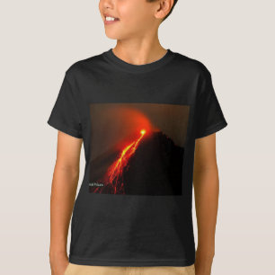 T-shirt Volcan comme L'AMOUR dans mon Cœur