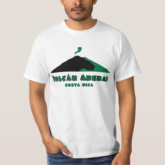 T-shirt Volcan d'Arenal (Devant)