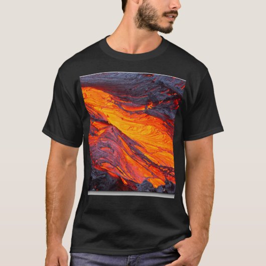 T-shirt Volcan hawaïen (Devant)