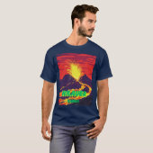 T-shirt Volcan Kilauea (Devant entier)