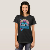 T-shirt Volcan Lava Magma I Lava You (Devant entier)