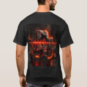 T-shirt Volcanic Pulse DJ (Dos)