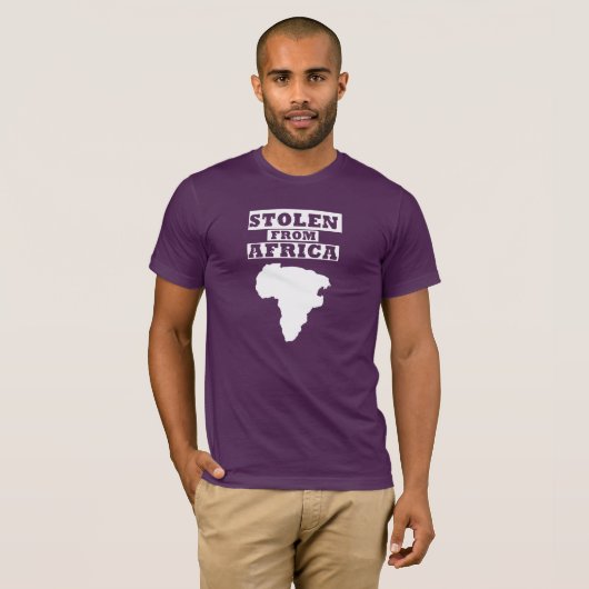 T-SHIRT VOLÉ DU ® DE L'AFRIQUE (Devant entier)