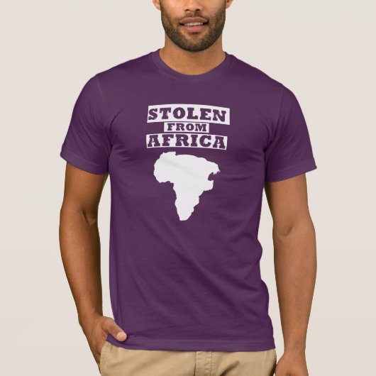 T-SHIRT VOLÉ DU ® DE L'AFRIQUE (Devant)