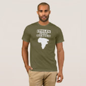 T-SHIRT VOLÉ DU ® DE L'AFRIQUE (Devant entier)