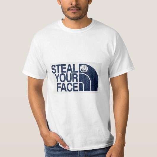 T-Shirt Vole Ton Visage (Devant)