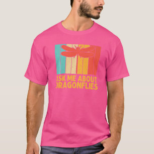T-shirt Volée Dragon vintage Hommes Femme Dragonfly Insect