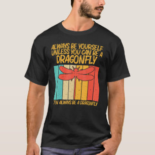 T-shirt Volée Dragon vintage Hommes Femme Dragonfly Insect