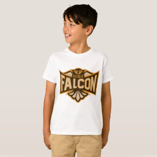 T-shirt Voler Comme Un Faucon Sepia