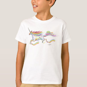 T-shirt Voler de poney de cheval de Pegasus de licorne