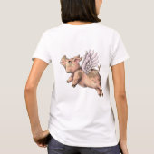 T-shirt Voler des cochons (Dos)