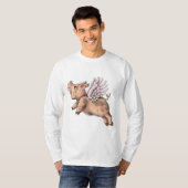 T-shirt Voler des porcs (Devant entier)