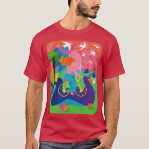 T-shirt voler en vélo