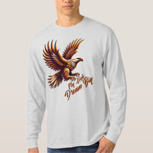 T-shirt Voler haut, rêve grand - Aigle Royal Inspirationne
