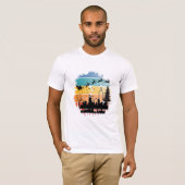 T-shirt Voler Père Noël (Devant entier)