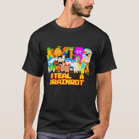 T-shirt Voler un Brainrot (Devant)