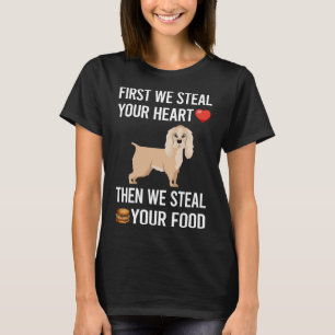 T-shirt Voler votre coeur Cocker Spaniel 03