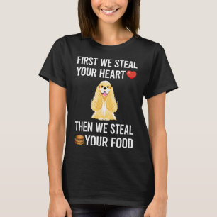 T-shirt Voler votre coeur Cocker Spaniel 24