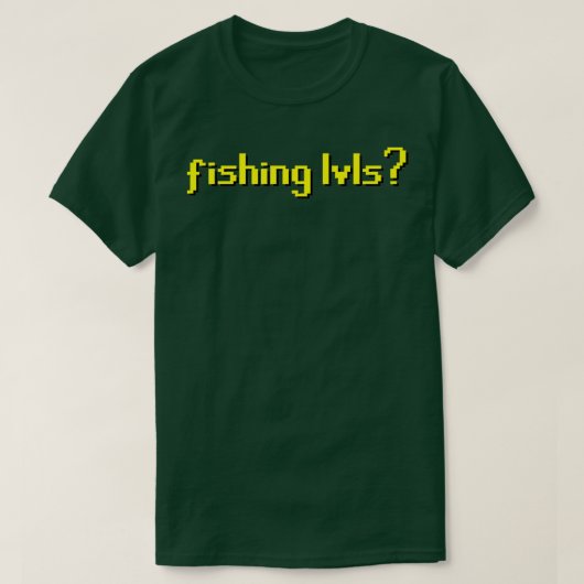 T-shirt Volet OSRS de pêche (Design devant)