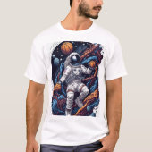 T-shirt Volet spatial (Devant)
