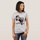 T-shirt Voleur de chaussettes professionnel (Devant entier)
