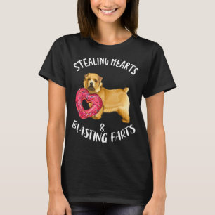 T-shirt Voleur de cœur pets de Norwich Terrier Vale