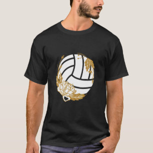 T-shirt Volleball Ball Sports Flower Team Coach Beach Vol