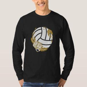 T-shirt Volleball Ball Sports Flower Team Coach Beach Vol