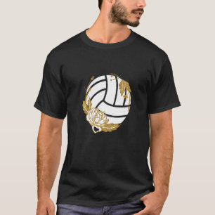 T-shirt Volleball Ball Sports Flower Team Coach Beach Vol