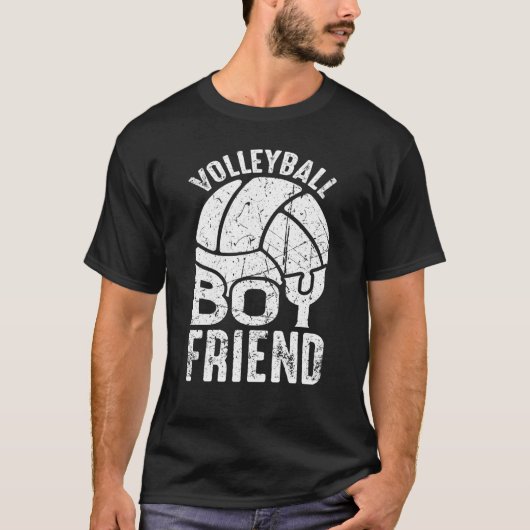 T-shirt Volley-ball Boy-friend Coach Fan Player (Devant)