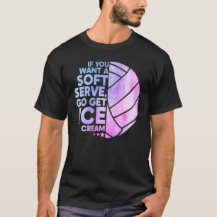 T-shirt Volley-ball cool Pour Femmes Filles Jeune Volley-b