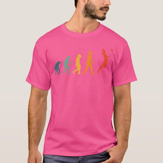T-shirt Volley-ball Evolution Beach Volleyball (Devant)
