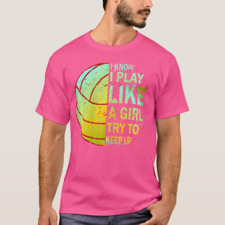 T-shirt Volley-ball féminin