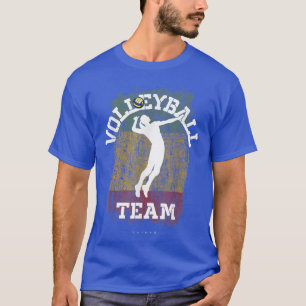 T-shirt Volley-ball Guinée Flag Girls Volleyball Women T-S