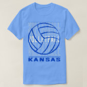 T-shirt Volley-ball Kansas (Design devant)