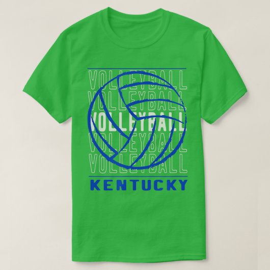 T-shirt Volley-ball Kentucky (Design devant)